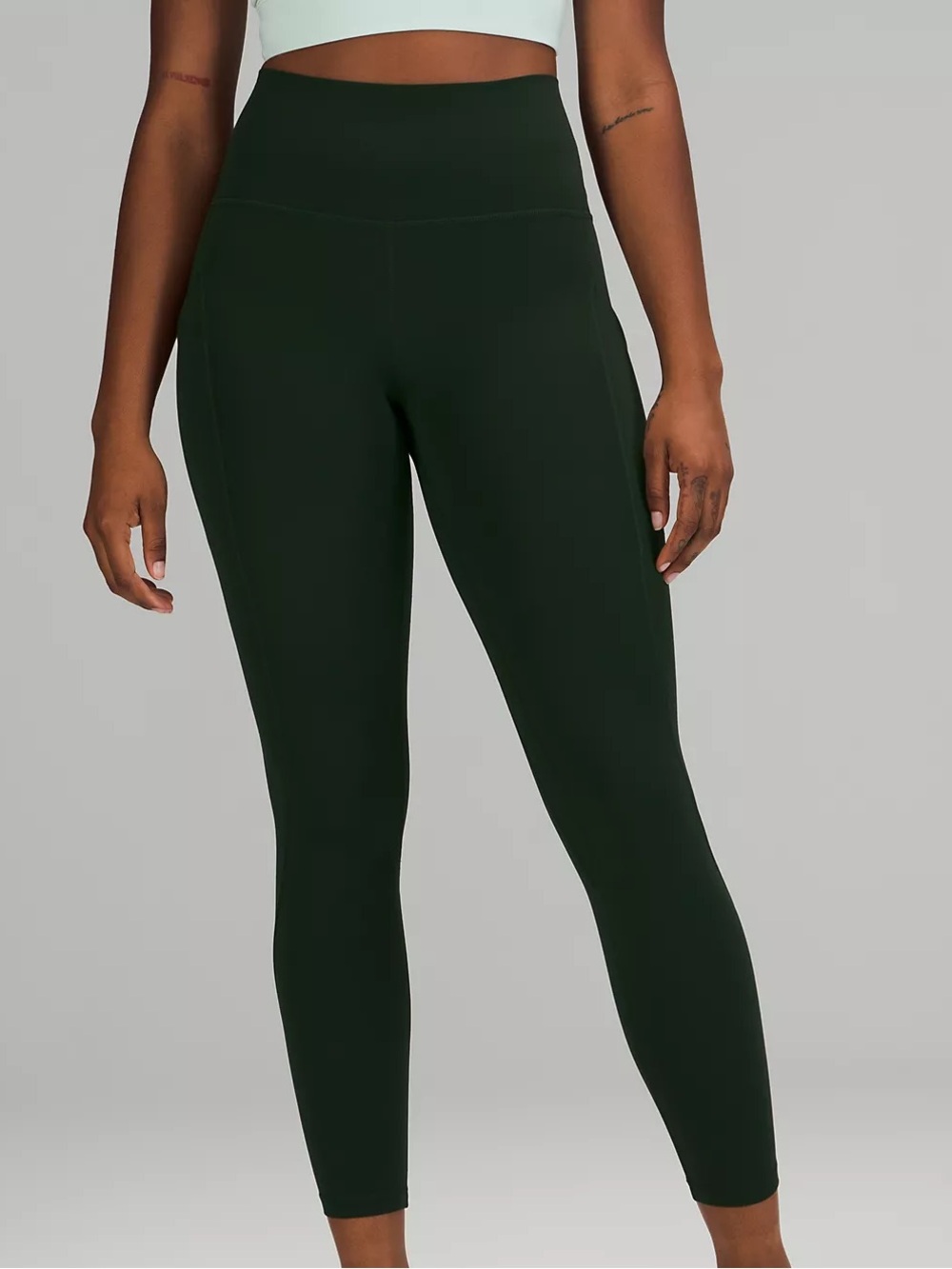 lululemon athletica Deep Green Two-Piece Active Set